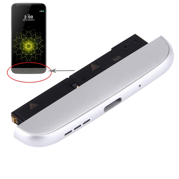 Modulo inferiore (dock di ricarica + microfono + cicalino altoparlante) per LG G5 / H840 / H850 / H845 / H830, For LG G5 / H840