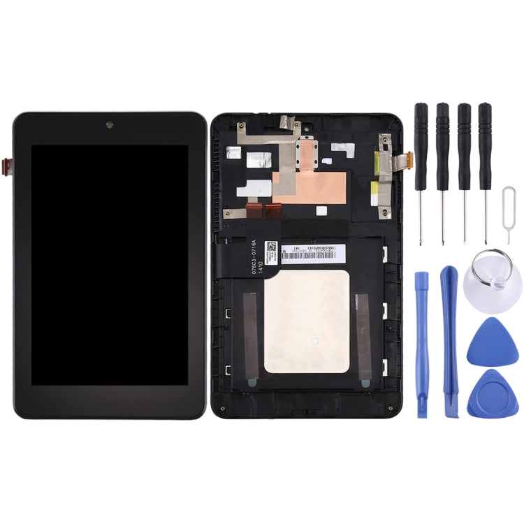 Schermo LCD e digitalizzatore assemblato completo con cornice per Asus Memo Pad HD7 / ME173X / ME173 K00B, Memo Pad HD7 / ME173