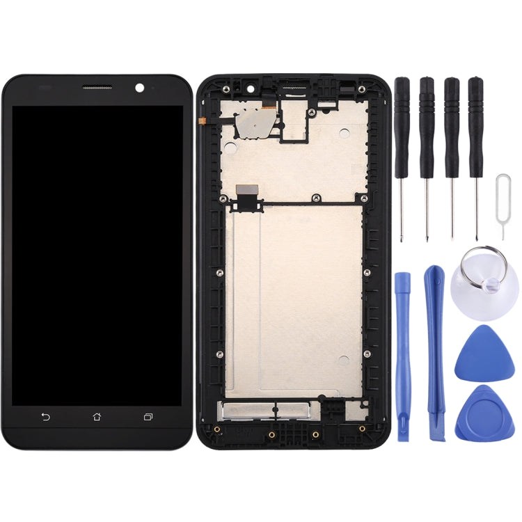 LCD Screen and Digitizer Full Assembly with Frame for Asus Zenfone 2 / ZE551ML / Z00AD / Z00ADB / Z00ADA, For Asus ZE551ML