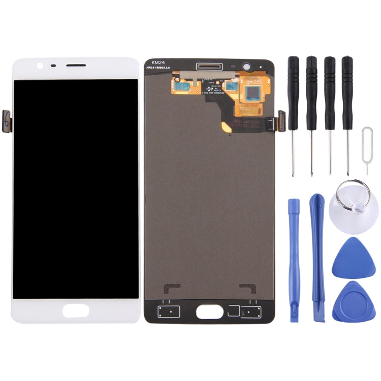 For OnePlus 3 (A3003 Version) Original LCD Screen Digitizer with Full Assembly, For OnePlus 3 A3003 Black, For 3 A3003