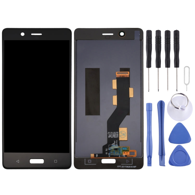 LCD Screen and Digitizer Full Assembly for Nokia 8 / N8 TA-1012 TA-1004 TA-1052, For Nokia 8