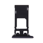 SIM Card Tray + Micro SD Card Tray for Sony Xperia XZ (Single SIM Version), For Xperia XZ Single SIM Black, For XZ Single SIM
