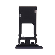 Vassoio scheda SIM + Vassoio scheda micro SD per Sony Xperia XZ (versione SIM singola), For Xperia XZ Single SIM Black, For XZ Single SIM