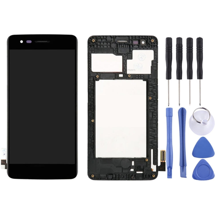 LCD Screen and Digitizer Full Assembly with Frame for LG K8 2017 Aristo M210 MS210 M200N US215, For LG K8 2017 Aristo