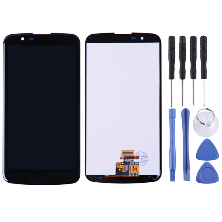 LCD Screen and Digitizer Full Assembly with Frame for LG K10 K10 LTE K430 K430DS K420N 420N, For LG K10