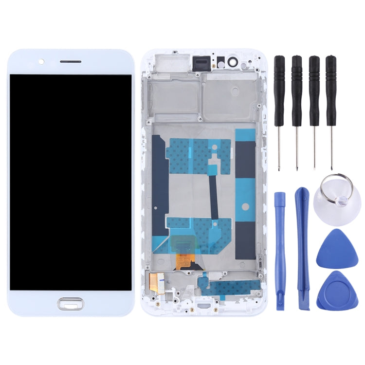 LCD Screen and Digitizer TFT Materials Full Assembly with Frame for OPPO R11, For OPPO R11 (TFT), For OPPO R11