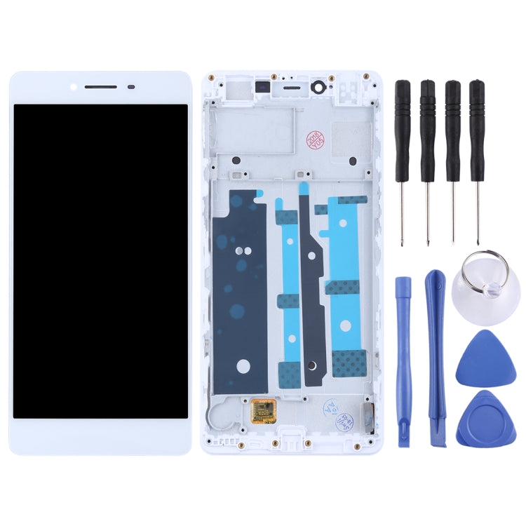 Schermo LCD e digitalizzatore in materiali TFT assemblaggio completo con cornice per OPPO R7s, For OPPO R7s(TFT)