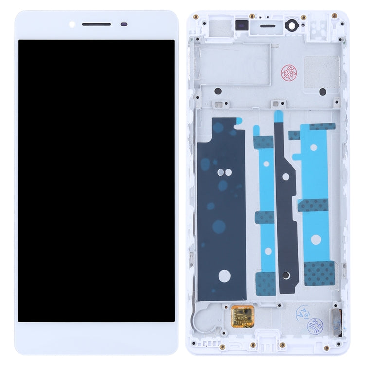 LCD Screen and Digitizer TFT Material Full Assembly with Frame for OPPO R7s, For OPPO R7s(TFT)