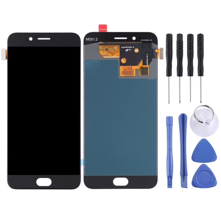 Original LCD Screen and Digitizer Full Assembly for OPPO R9s, For OPPO R9s