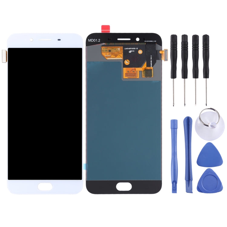 Original LCD Screen and Digitizer Full Assembly for OPPO R9s, For OPPO R9s