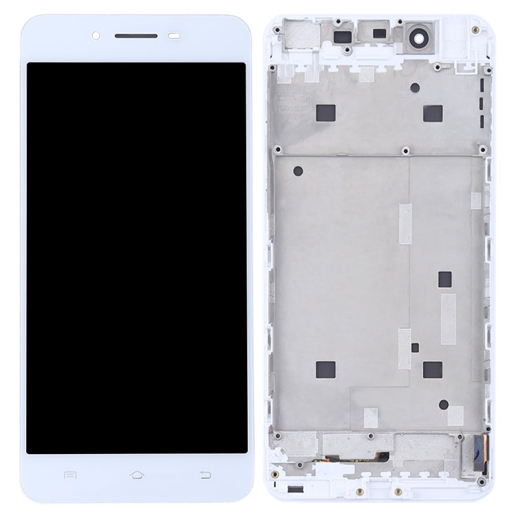 LCD Screen and Digitizer TFT Materials Full Assembly with Frame for Vivo X6, For Vivo X6 with Frame