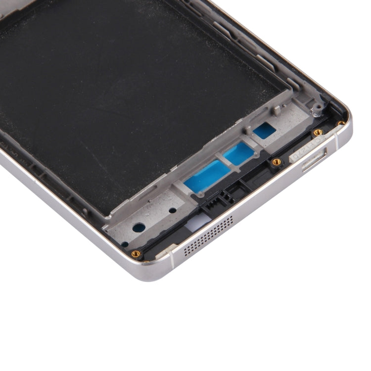 Cornice per cornice LCD con alloggiamento anteriore per Xiaomi Mi 4, For Xiaomi Mi 4 Front Silver