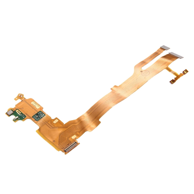 Per OPPO R7s Cavo flessibile LCD Cavo flessibile a nastro e pulsante volume, For OPPO R7s