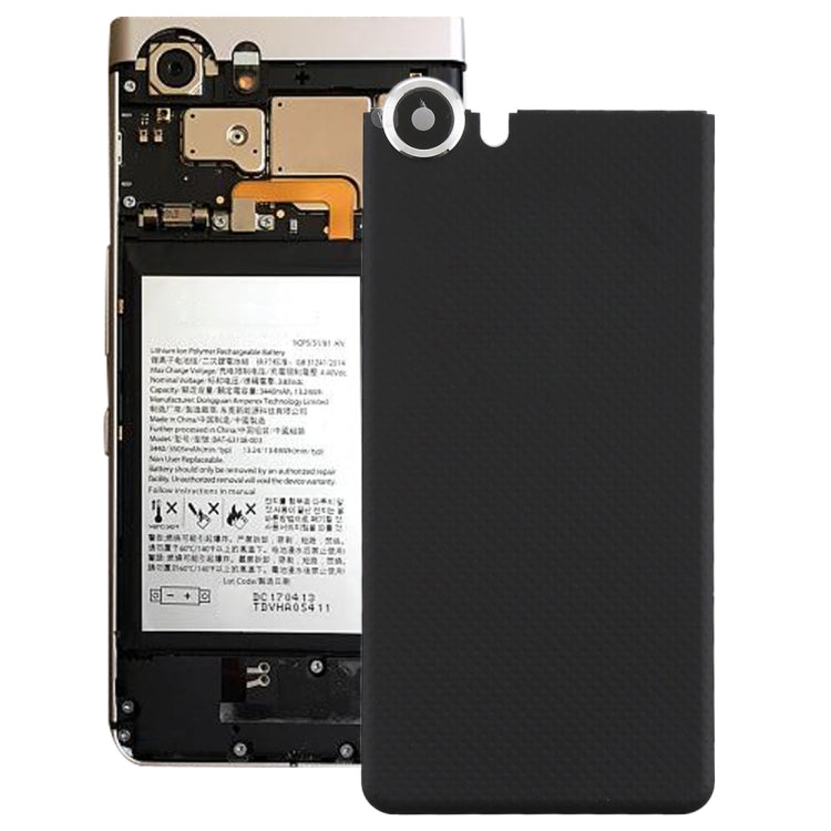 Back Cover with Camera Lens for Blackberry Keyone, For Blackberry Keyone