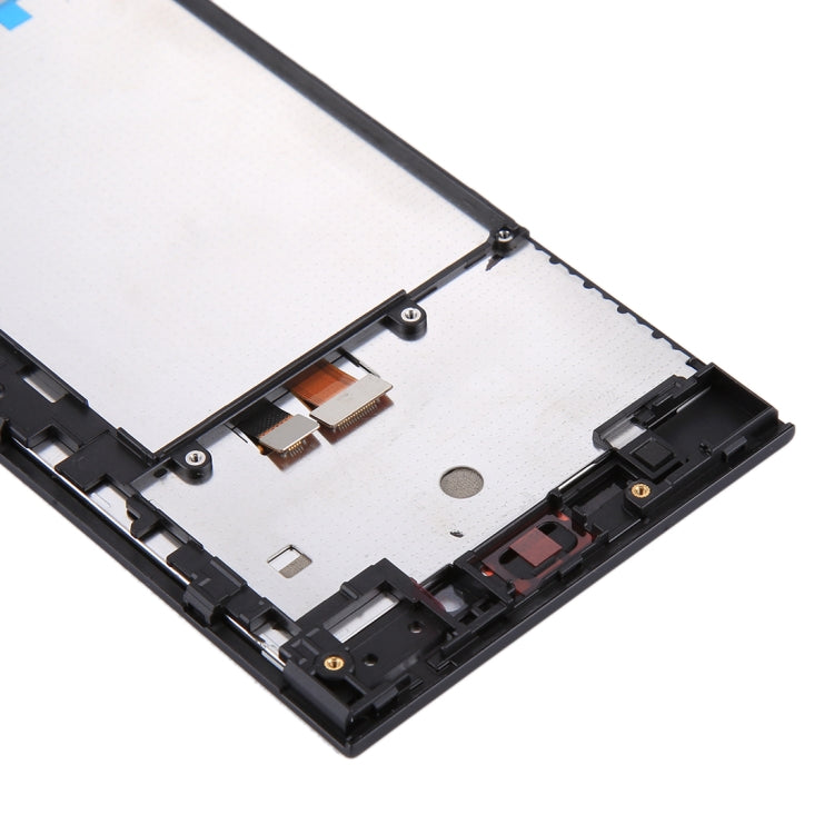 Schermo LCD e digitalizzatore assemblato completo con cornice per BlackBerry Z3, BlackBerry Z3