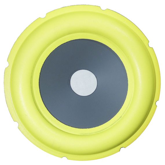 Ricambio cono con sospensione foam per woofer 254mm - giallo