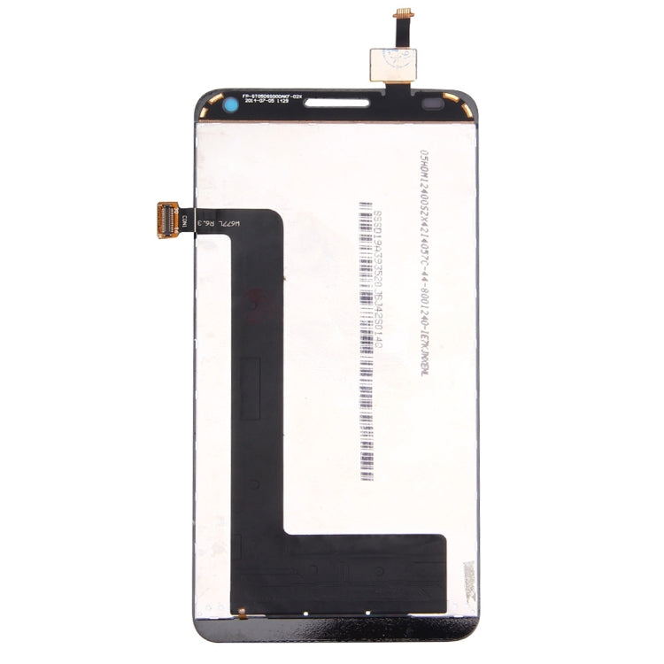 LCD Screen and Digitizer Full Assembly for Lenovo S580 (Black), For Lenovo S580