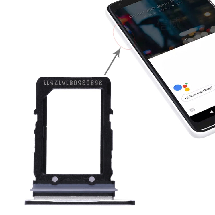 Vassoio scheda SIM per Google Pixel 2 XL, For Google Pixel 2 XL