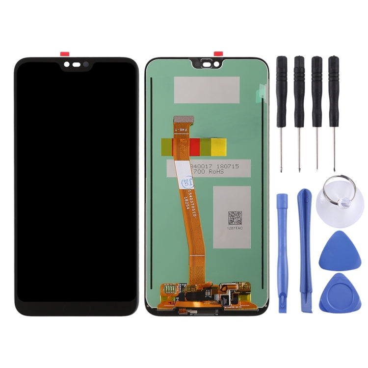 Schermo LCD e digitalizzatore assemblaggio completo, supporto dell'identificazione delle impronte digitali per Huawei Honor 10, For Huawei Honor 10 (with Fingerprint)