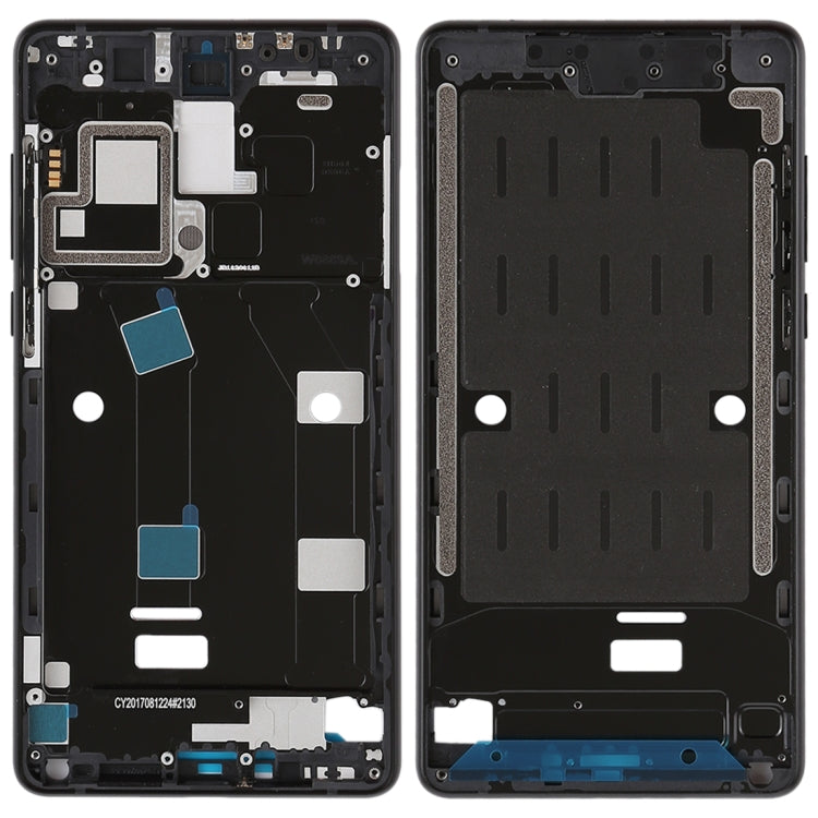 Central frame with side buttons for Xiaomi Mi Mix2, For Mi Mix2