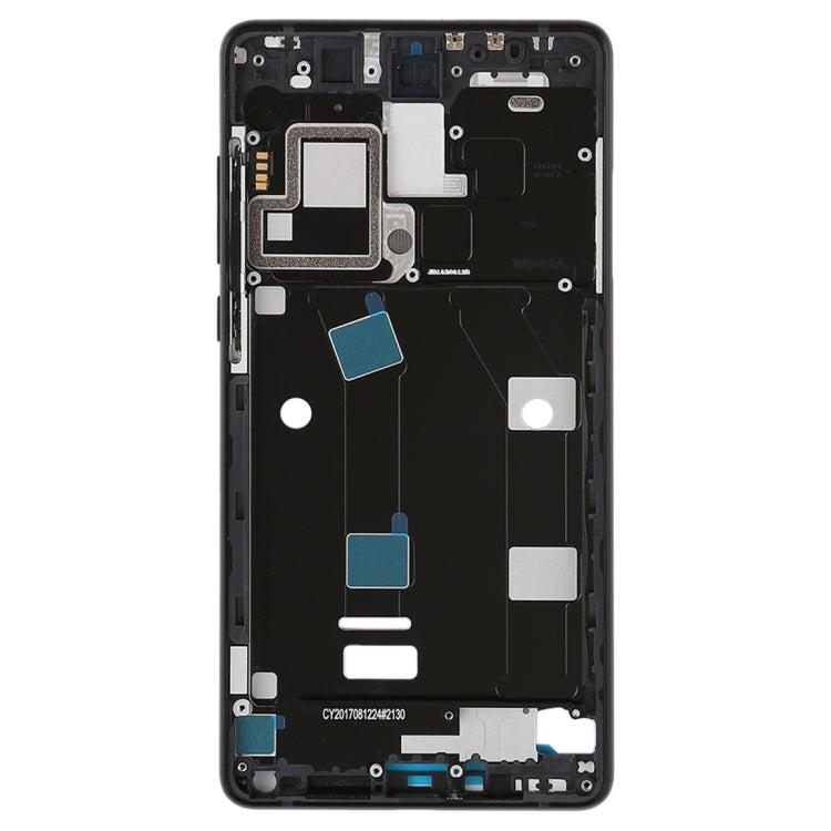 Central frame with side buttons for Xiaomi Mi Mix2, For Mi Mix2