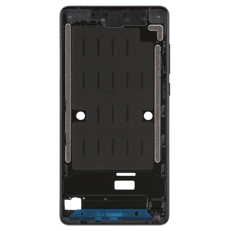 Central frame with side buttons for Xiaomi Mi Mix2, For Mi Mix2