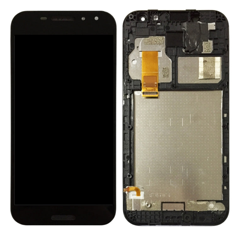 LCD Screen and Digitizer Full Assembly with Frame for Vodafone Smart N8 VFD610, Smart N8 with Frame