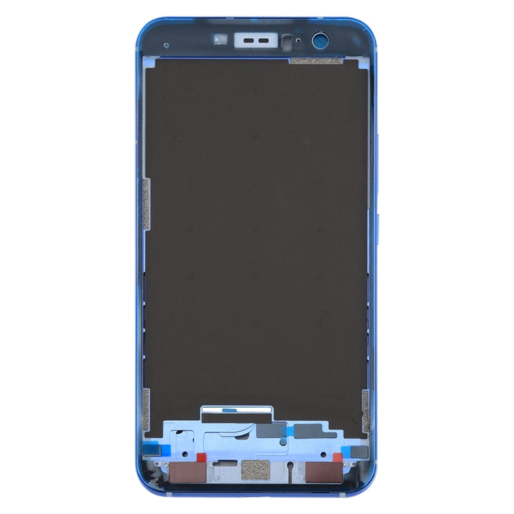 Piastra con cornice LCD per alloggiamento anteriore per HTC U11, For U11, For U11 (Red), For U11(Dark Blue), For U11 Front Black