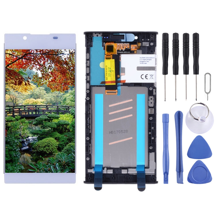 Schermo LCD e digitalizzatore con cornice per Sony Xperia L1