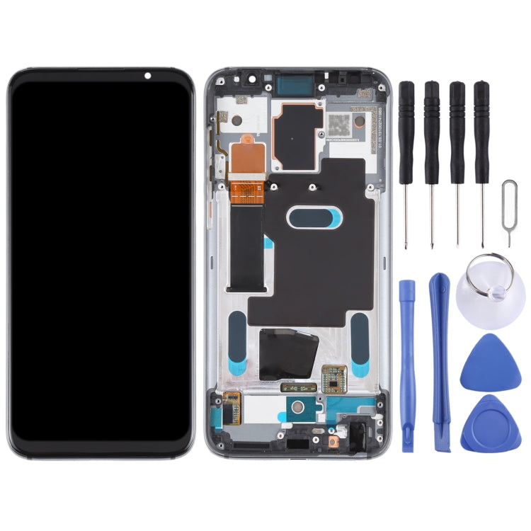 Schermo LCD e digitalizzatore assemblaggio completo con cornice per Meizu 16/16/M882H/M882Q, For Meizu 16 / 16th