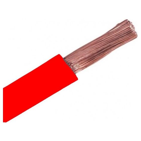 Cavo unipolare 0,5mm² rosso 4m