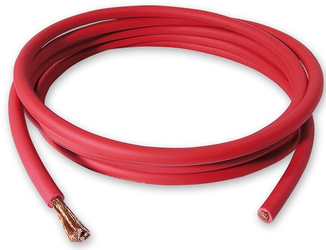 Cavo unipolare 0,5mm² rosso 4m SP128