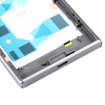 Copri batteria posteriore + coperchio inferiore batteria posteriore + cornice centrale per Sony Xperia XZ, For Xperia XZ