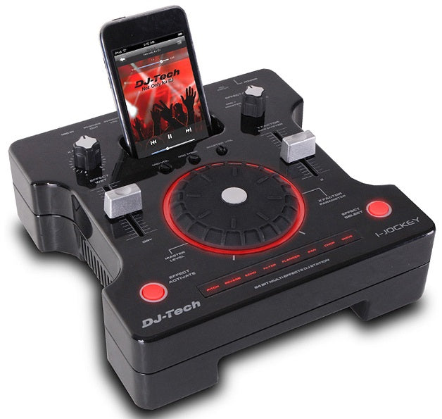 Mobile DJ console mixer a 3 canali per iPod e altro
