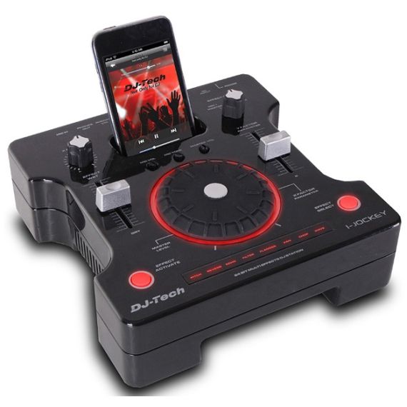 Mobile DJ console mixer a 3 canali per iPod e altro