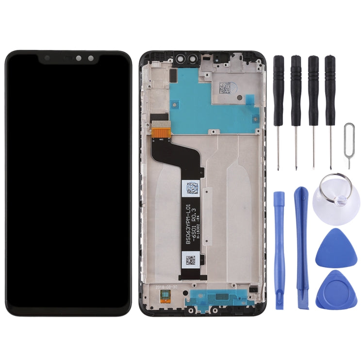 Schermo LCD e digitalizzatore assemblaggio completo con cornice per Xiaomi Redmi Note 6 Pro, Redmi Note 6 Pro