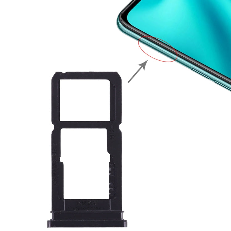 For OPPO R15 SIM Card Tray + SIM Card Tray/Micro SD Card Tray, For OPPO R15