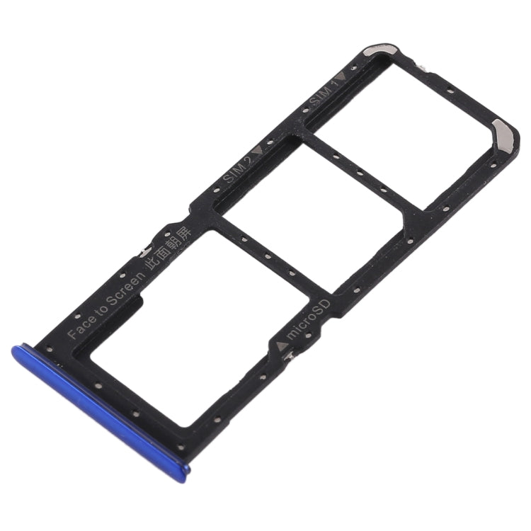 For OPPO K1 2 x SIM card tray + Micro SD card tray, For OPPO K1