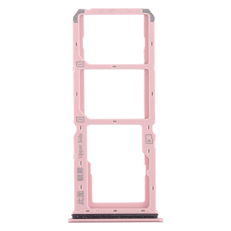 For Vivo Y83 2 x SIM Card Tray + Micro SD Card Tray, For Vivo Y83