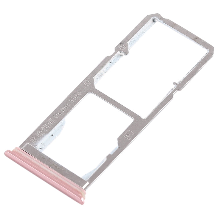 For Vivo Y75 2 x SIM Card Tray + Micro SD Card Tray, For Vivo Y75