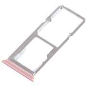 For Vivo Y75 2 x SIM Card Tray + Micro SD Card Tray, For Vivo Y75