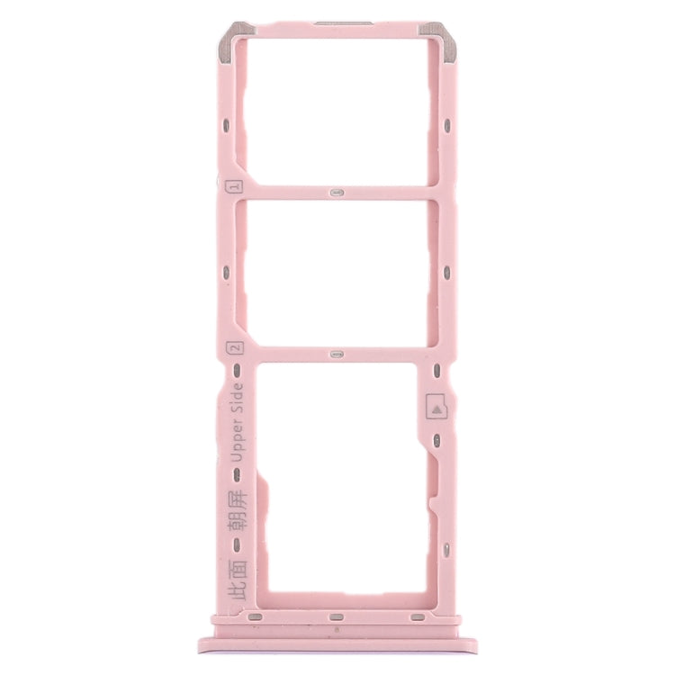 For Vivo Y97 2 x SIM Card Tray + Micro SD Card Tray, For Vivo Y97