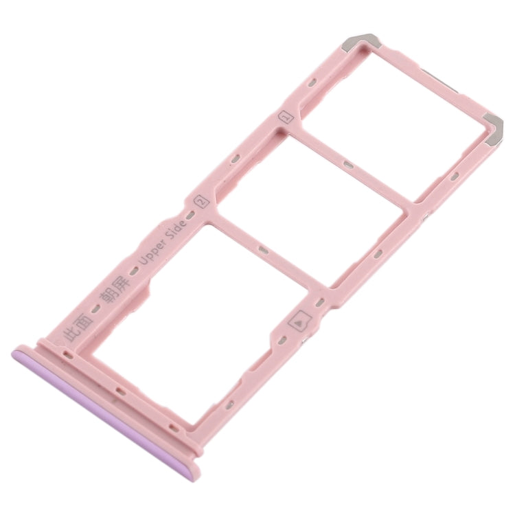 For Vivo Y97 2 x SIM Card Tray + Micro SD Card Tray, For Vivo Y97