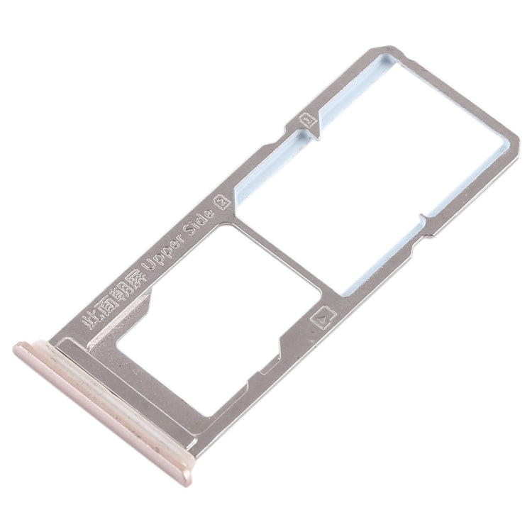 For Vivo Y85 / Z1 / Z1i / V9 Youth / V9 2 x SIM Card Tray + Micro SD Card Tray, For Vivo Y85