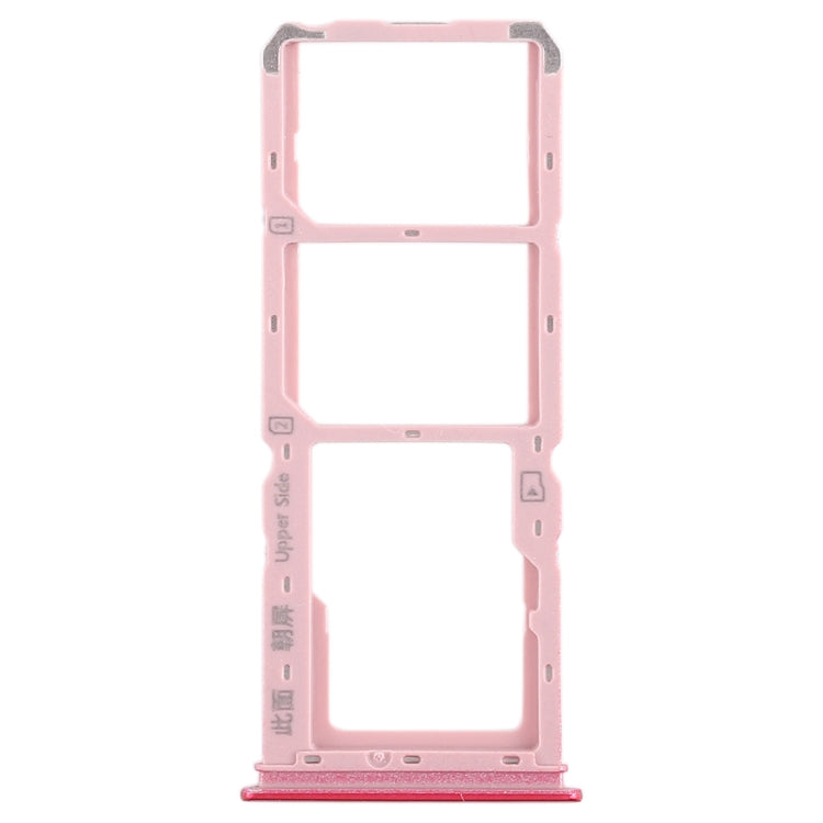 For Vivo Y93 2 x SIM Card Tray + Micro SD Card Tray, For Vivo Y93