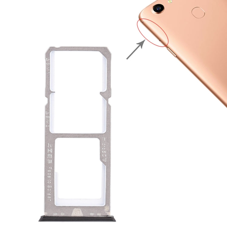 Per OPPO A79 2 x vassoio scheda SIM + vassoio scheda micro SD, For OPPO A79