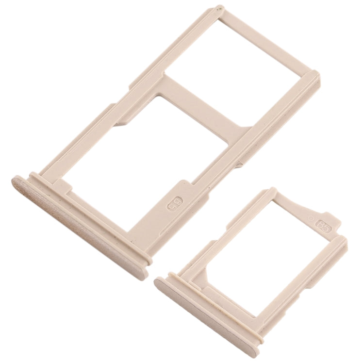 For Vivo Y66 2 x SIM Card Tray + Micro SD Card Tray, For Vivo Y66