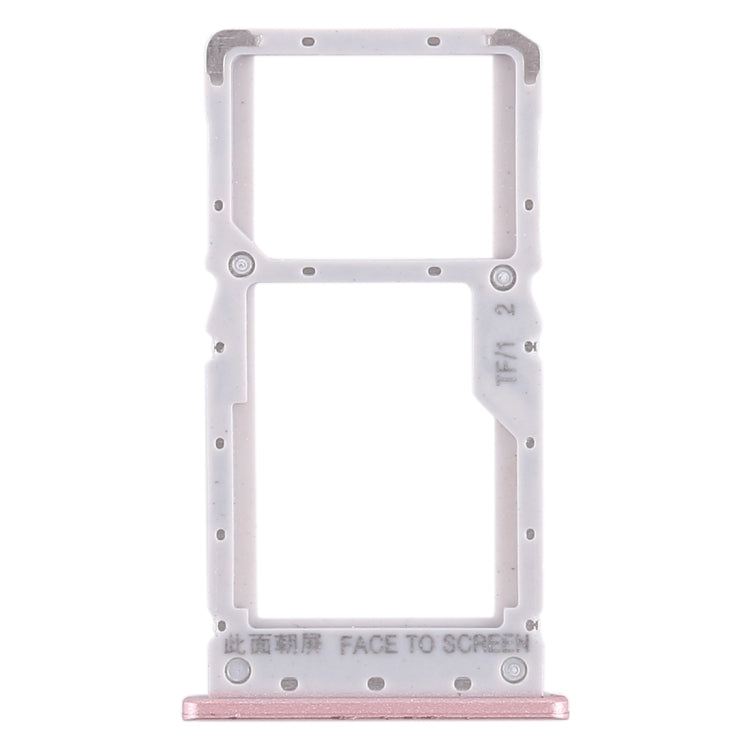 SIM Card Tray + SIM Card Tray/Micro SD Card Tray for Xiaomi Redmi Note 6 Pro, For Xiaomi Redmi Note 6 Pro