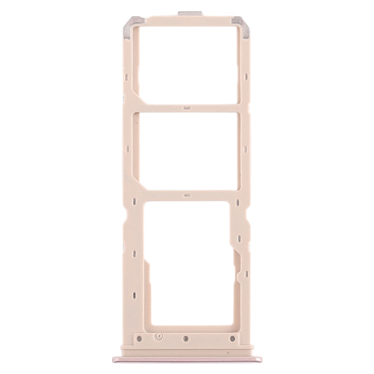 For Vivo Y71 2 x SIM Card Tray + Micro SD Card Tray, For Vivo Y71