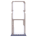 For OPPO A1 2 x SIM Card Tray + Micro SD Card Tray, OPPO A1, For OPPO A1